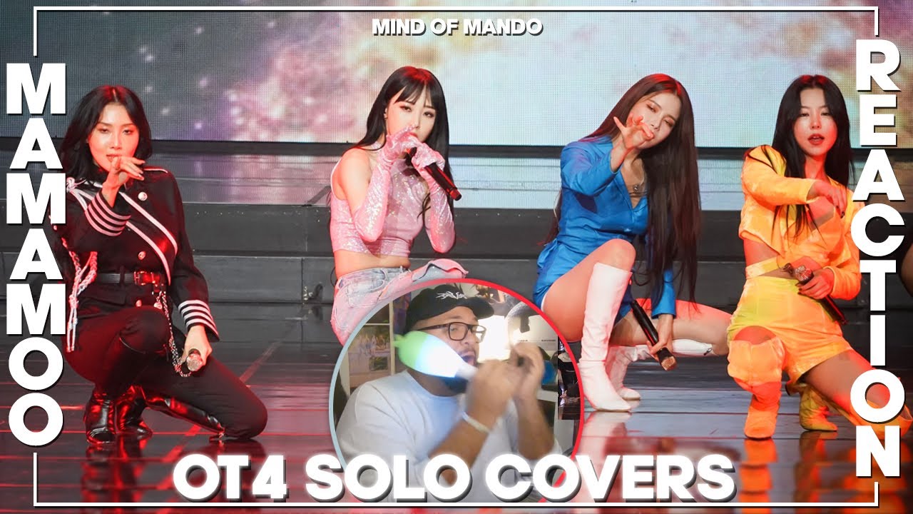 MAMAMOO 'OT4 Spit It Out, Make Me Happy, LUNATIC, MARIA' FANCAM REACTION | LOSING MY MIND 😭