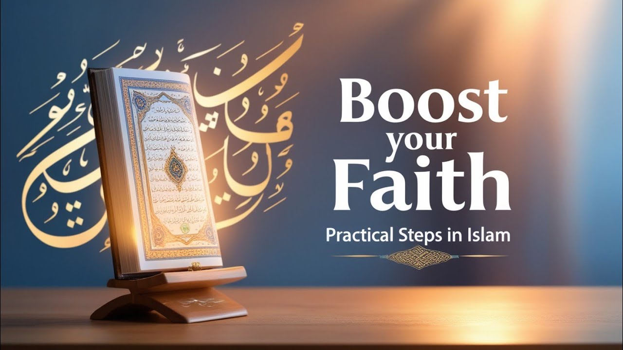Practical Steps to Boost Your Faith in Islam.
