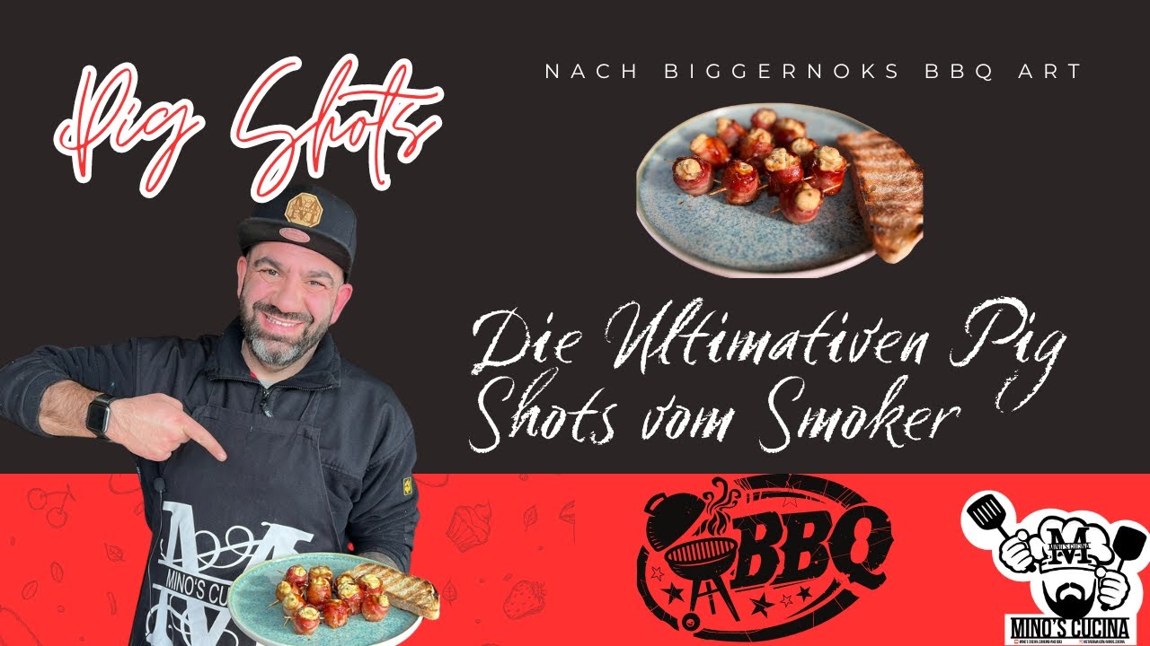Pig Shots vom Smoker Mega Fingerfood