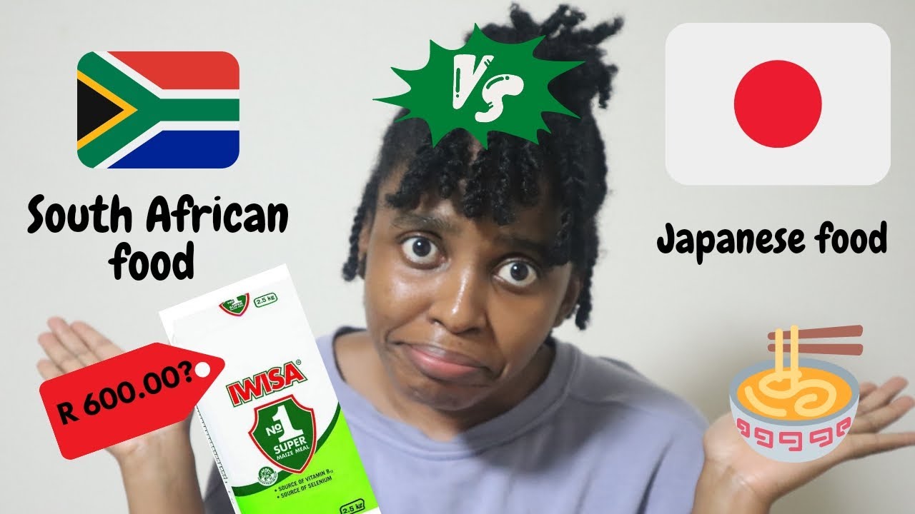 South African food I miss vs Japanese food I like | South African in Japan | South African Youtuber