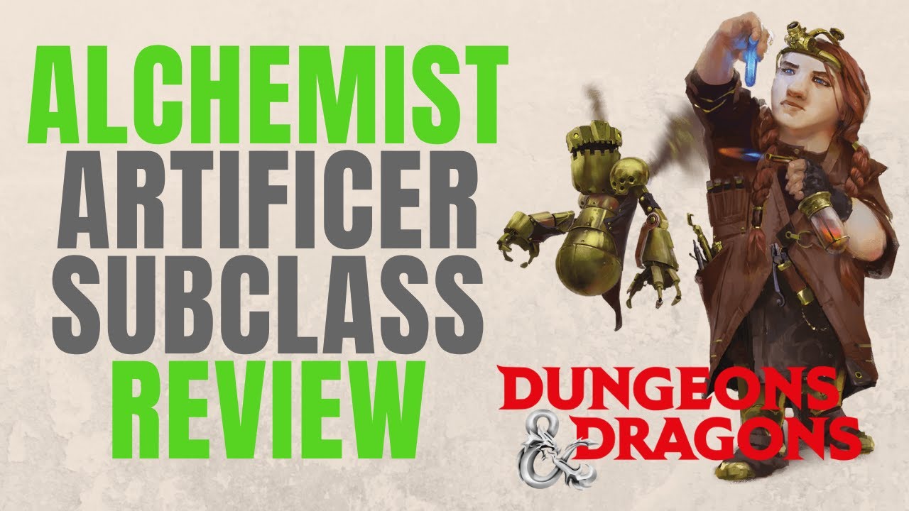 Alchemist Artificer - D&D 5e Subclass Series
