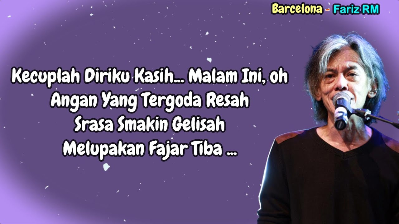 Fariz RM  -  Barcelona  -  (Lirik Video)