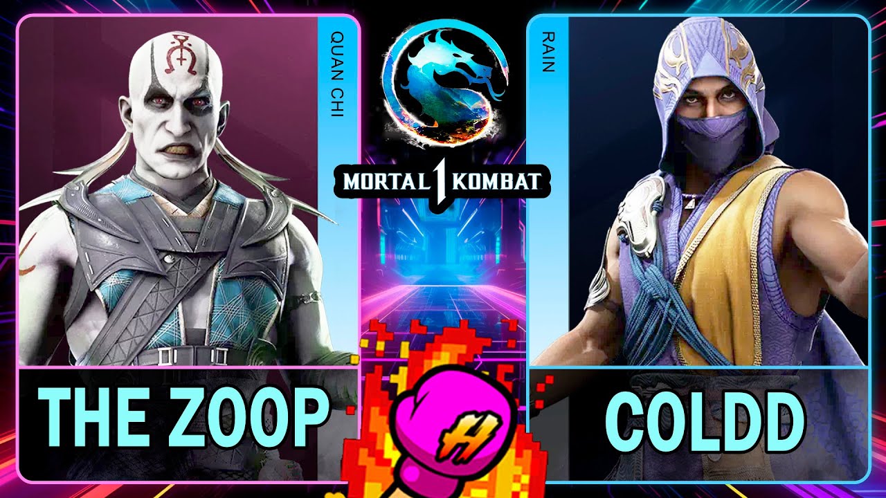MK1 The Zoop (QUAN CHI) VS Coldd (RAIN)🥊Mortal Kombat 1🥊4K 60ᶠᵖˢ