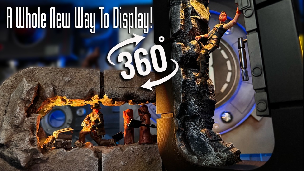 A New Way of Displaying Your Star Wars Action Figures!!!