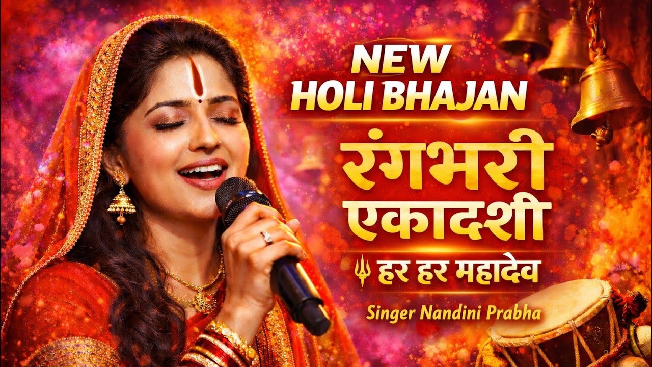 रंगभरी एकादशी 2026 भजन | हर हर महादेव | Singer Nandini Prabha | Holi Special Shiv Bhajan