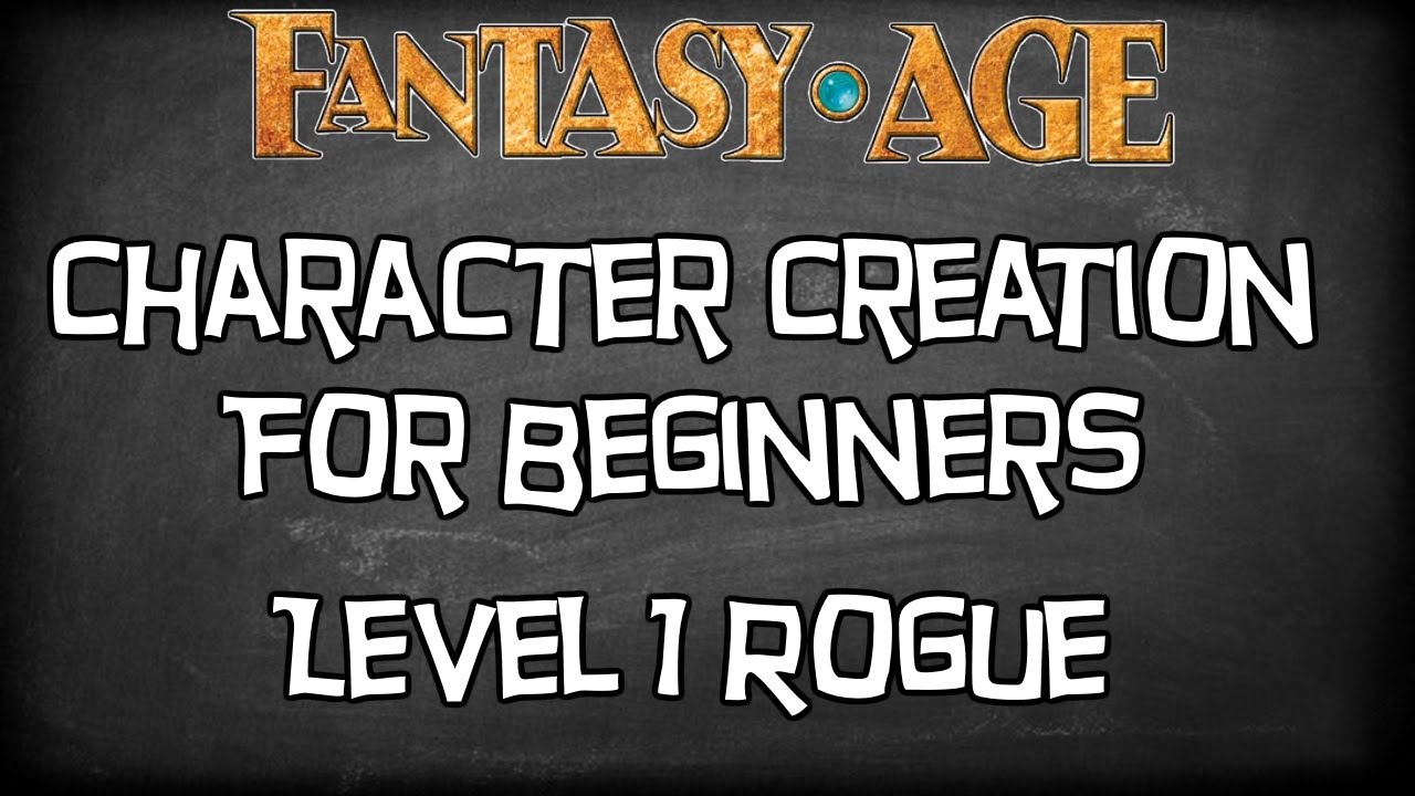 Fantasy Age Roleplaying Game Tutorial, 
