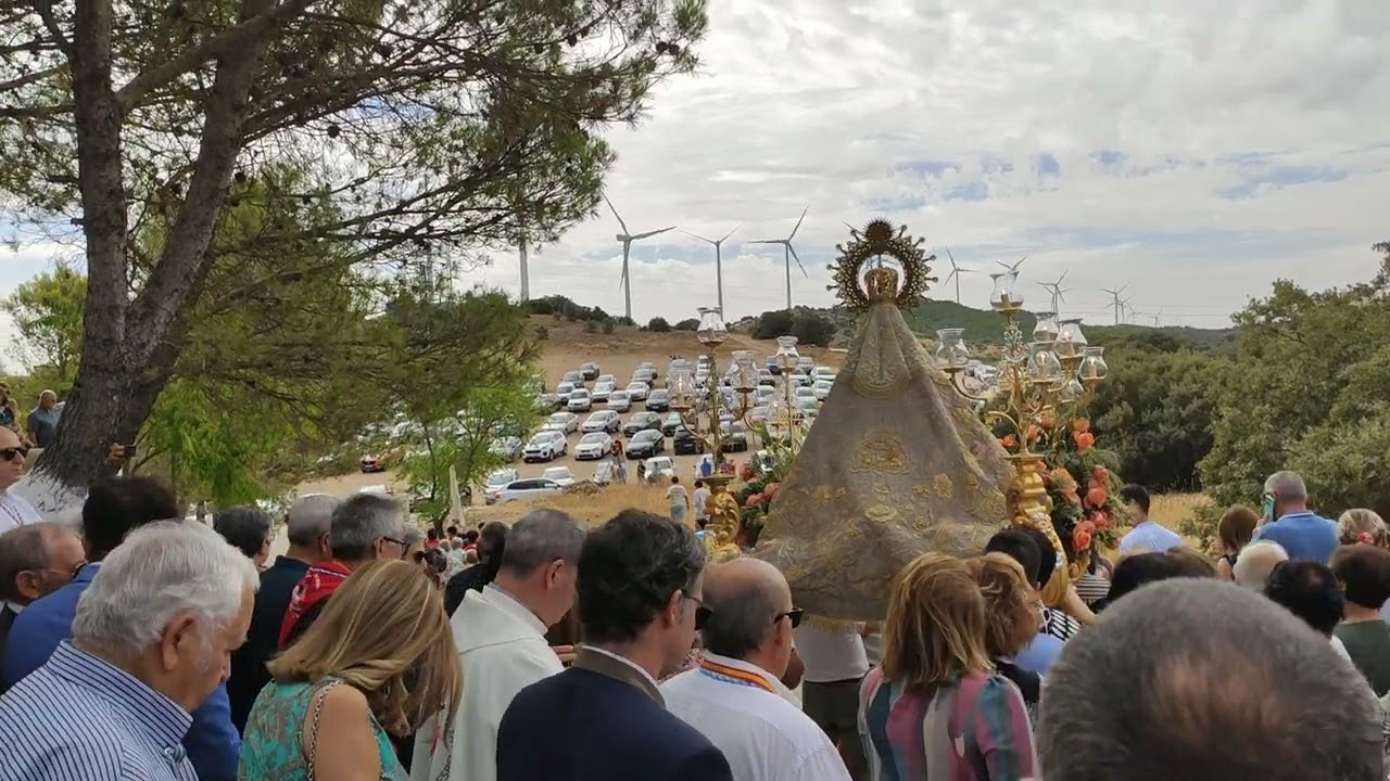 Procesión por el cerro virgen de la Misericordia Puebla de almenara 8-9-2025