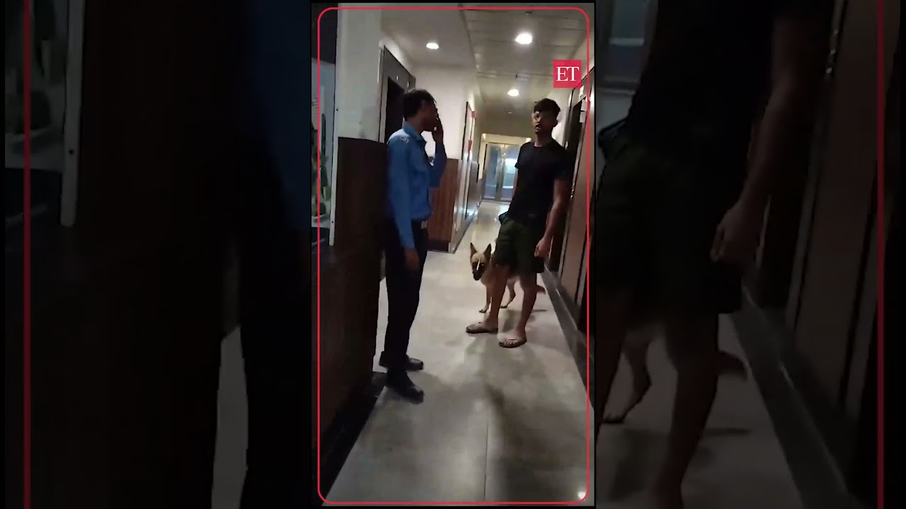 Greater Noida: Dog owner demands child to leave society lift &lsquo;if scared&rsquo;; watch heated argument