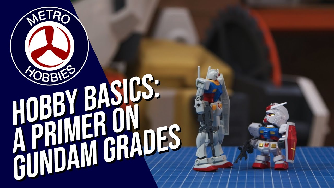 Know your Gundam Grades! | Metro Hobbies Bandai Gunpla Primer