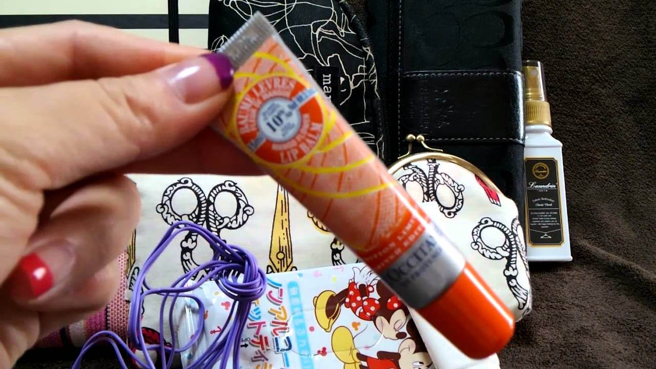 紹介動画　☆バッグの中身紹介☆