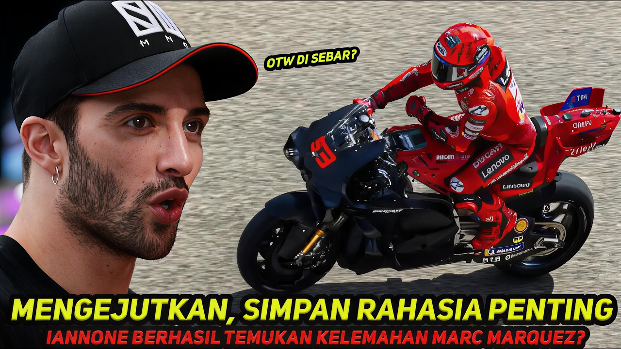 MENGEJUTKAN🔥ANDREA IANNONE SIMPAN RAHASIA PENTING~TAU KELEMAHAN MARC MARQUEZ, OTW SETORKAN KE ROSSI?