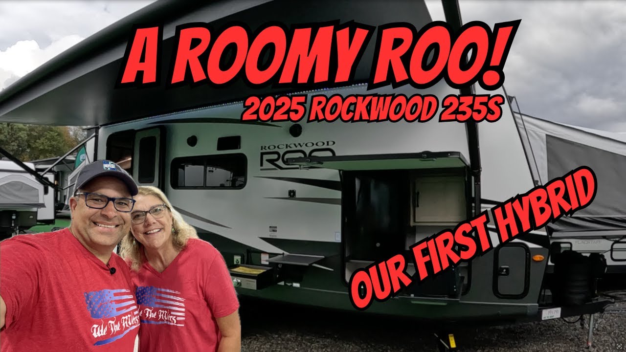 2025 Rockwood Roo 235S Hybrid | Outdoor adventures with indoor necessities.