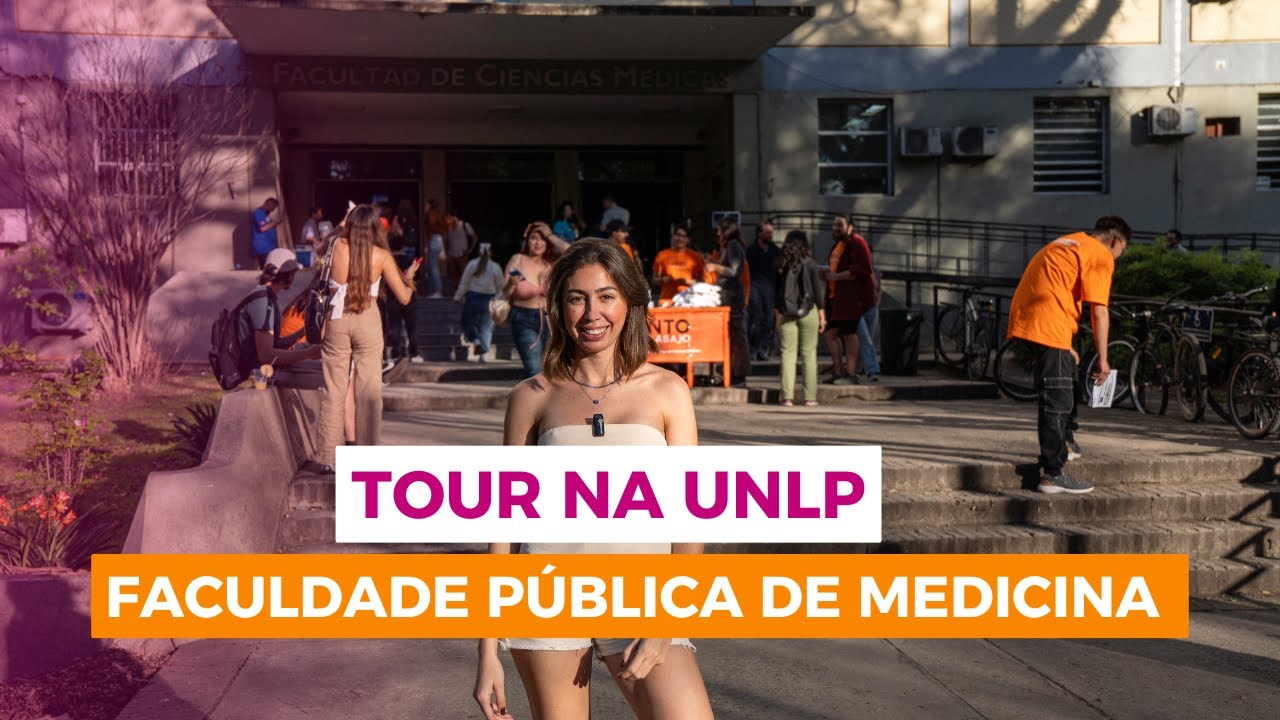 TOUR PELA UNLP - CONHECENDO A FACULDADE DE MEDICINA DE LA PLATA