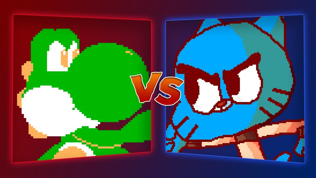 MUGEN Battle - Madness Yoshi vs Gumball