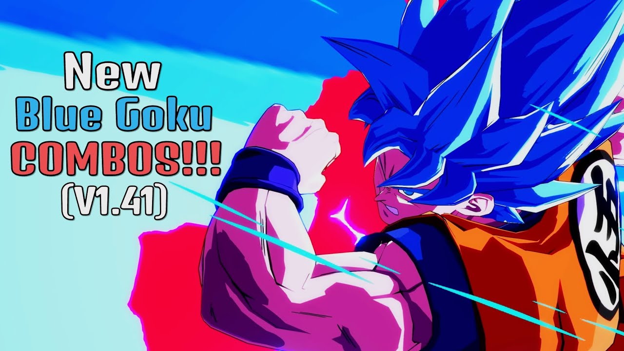 NEW Blue Goku Combos!!! [DBFZ 1.41] 