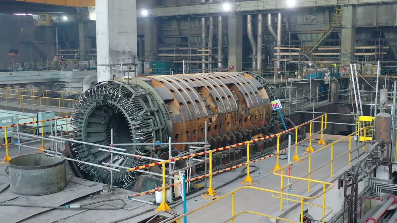 Ferrybridge C Powerstation - Demolition Compilation