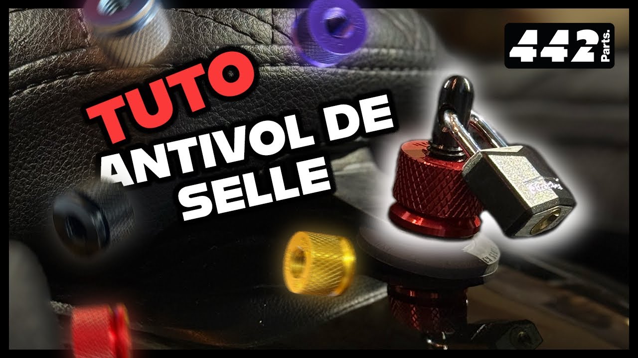 INSTALLER UN ANTIVOL DE SELLE SUR SON HARLEY DAVIDSON - 442 PARTS