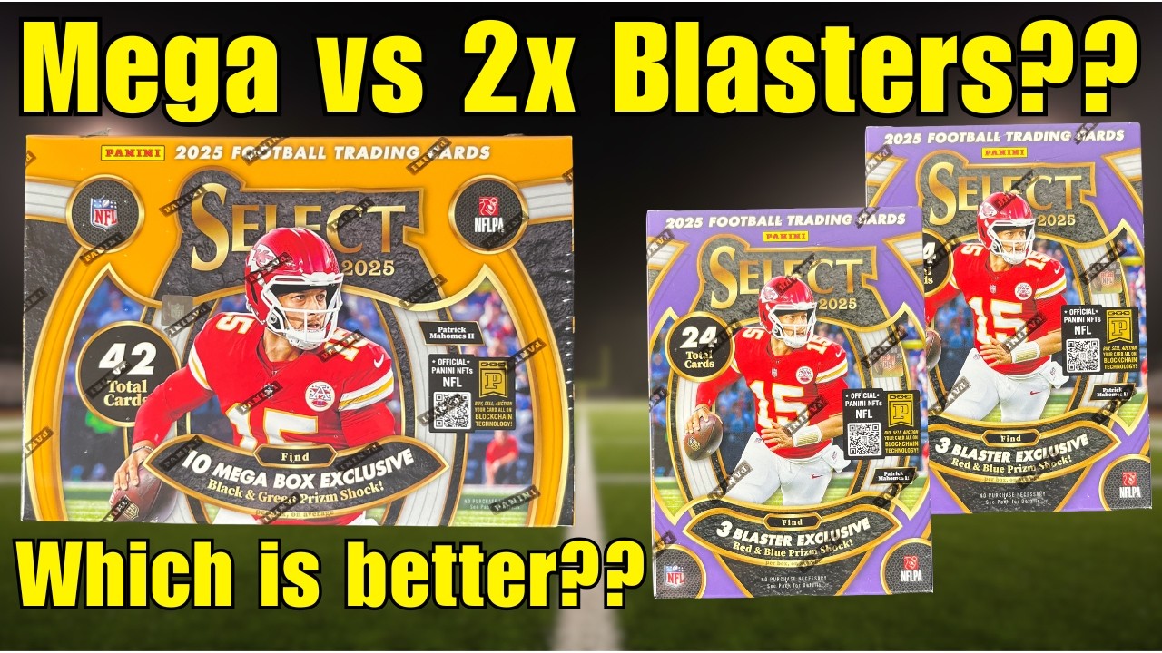 Are Blasters or Megas Better? Last EVER Licensed Select Football
