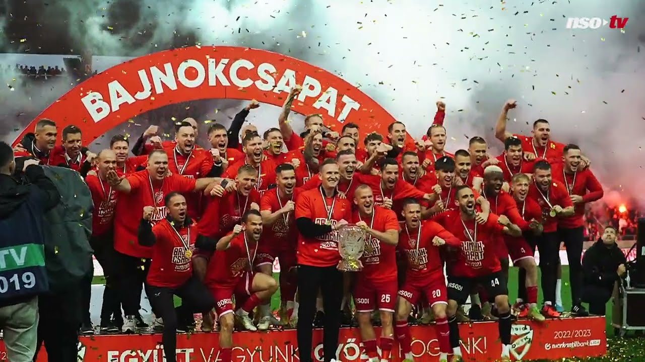 Futballünnep Miskolcon: Így ünnepelte feljutását a DVTK csapata