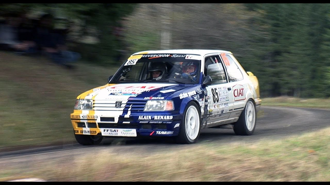 finale de la coupe de france des rallyes 2013 camera embarquée michaud levratti peugeot 309 evo par