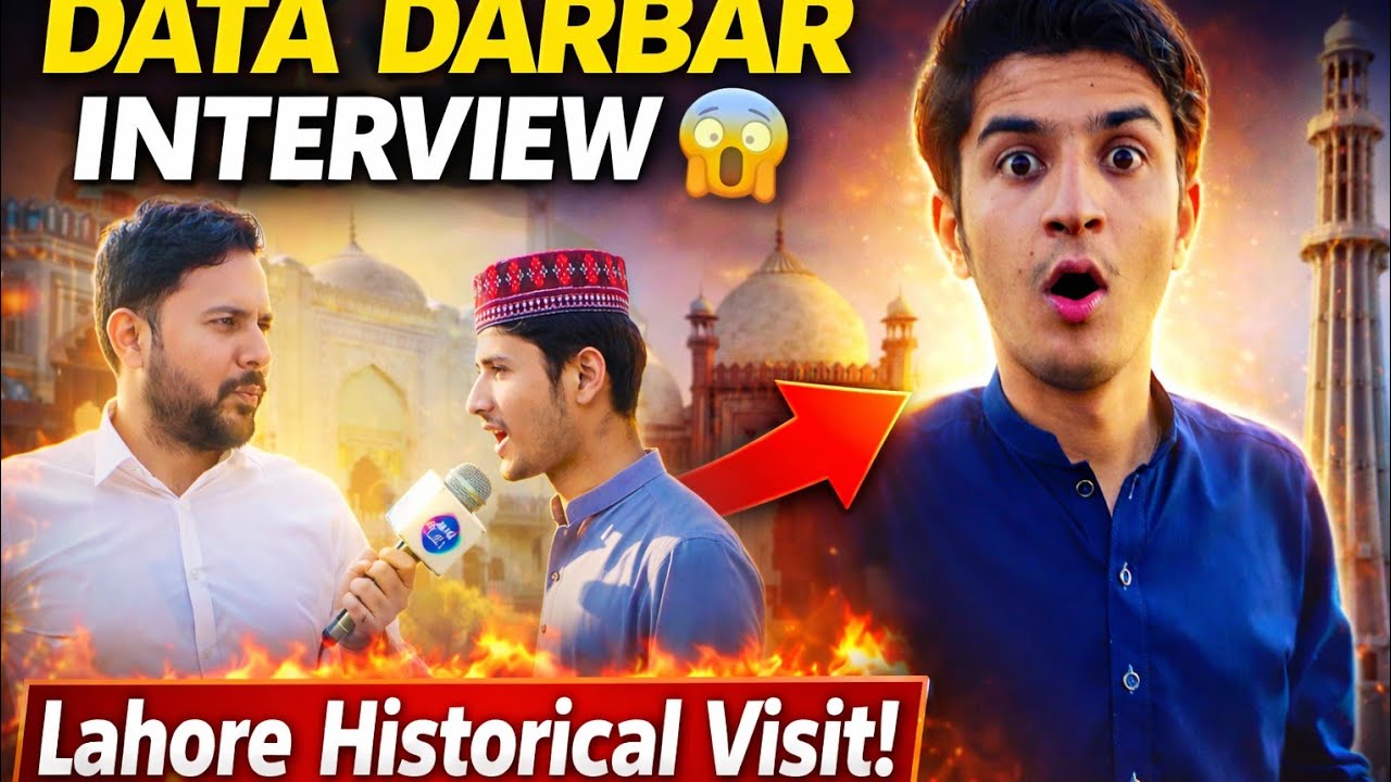 Data Darbar Ke Bahir Public Interview 😱 | Badshahi Masjid & Minar-e-Pakistan Visit Lahore