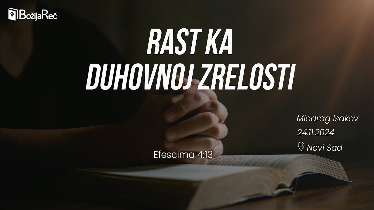 Rast ka duhovnoj zrelosti