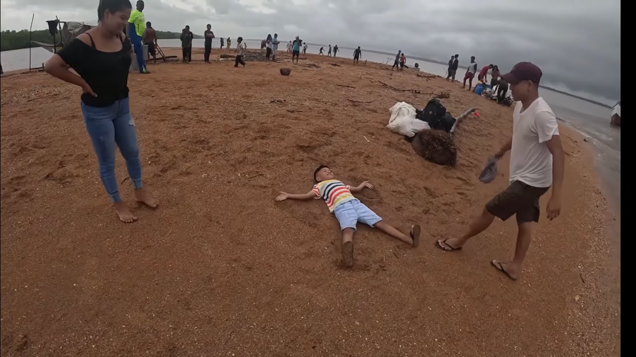 SHELL BEACH GUYANA #TURTLE NESTING GROUNDS
