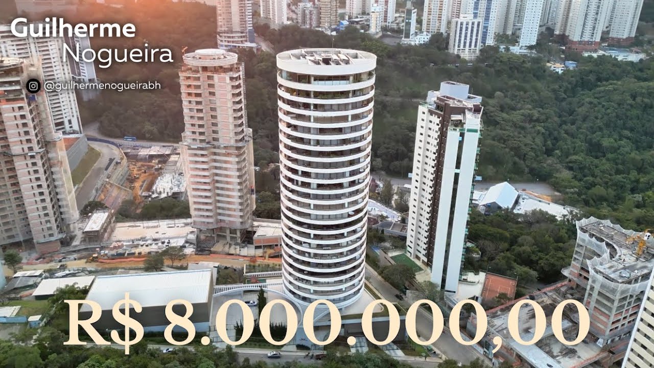 Um apartamento INCRÍVEL com ELEVADOR PRA CARRO a venda por R$8 milhões de reais
