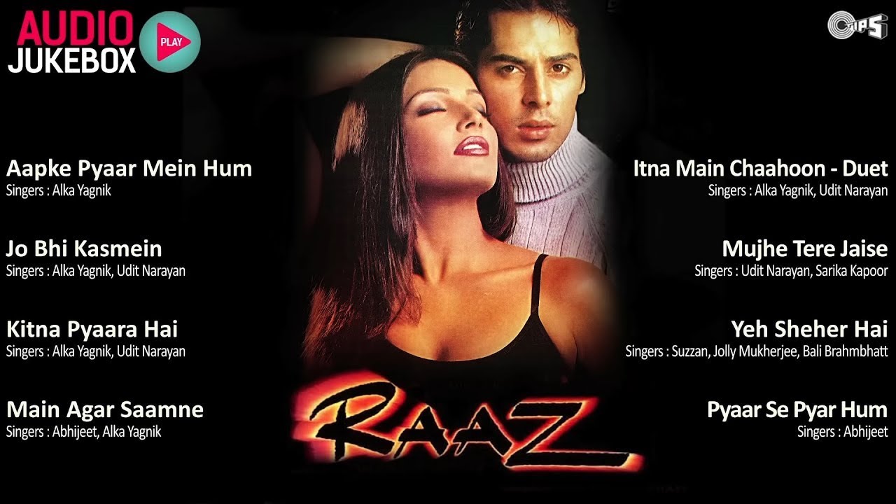 Raaz Movie All Songs | Audio Jukebox | Dino Morea | Bipasha Basu | Bollywood Movie Songs