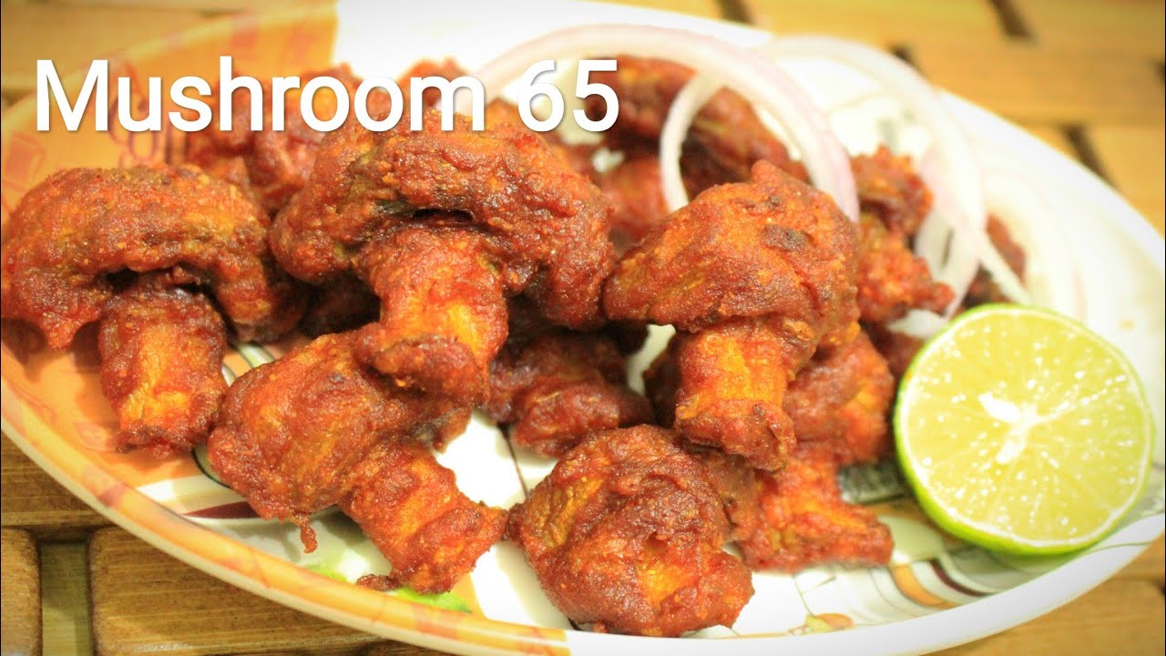 Mushroom 65 - Mushroom fry - Mushroom recipe - Fried mushroom