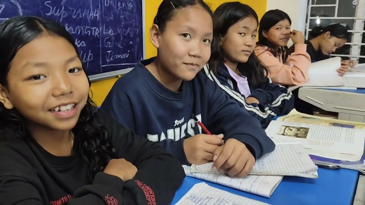 Supervision study of Class VI students. Jnv #williamnagar. Date:17/02/2026