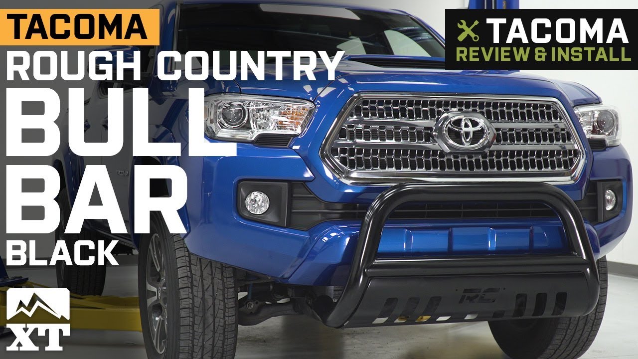 Tacoma Rough Country Bull Bar - Black (2016-2019) Review & Install