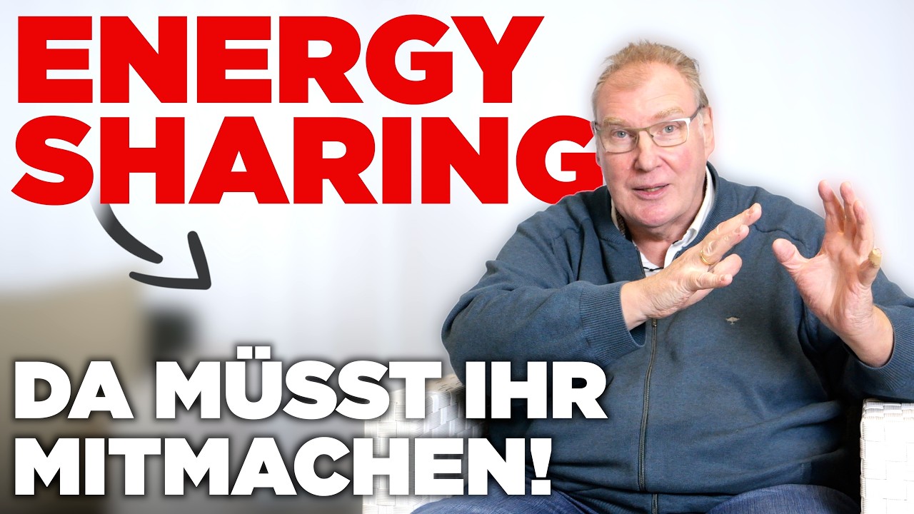 Jetzt geht die Energiewende richtig los! - Energy Sharing erklärt von Holger Laudeley