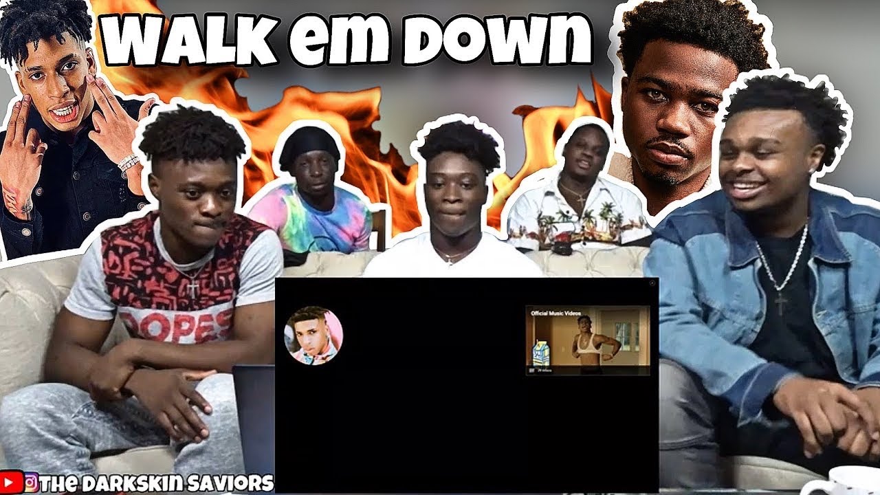 NLE Choppa - Walk Em Down feat. Roddy Ricch | REACTION!