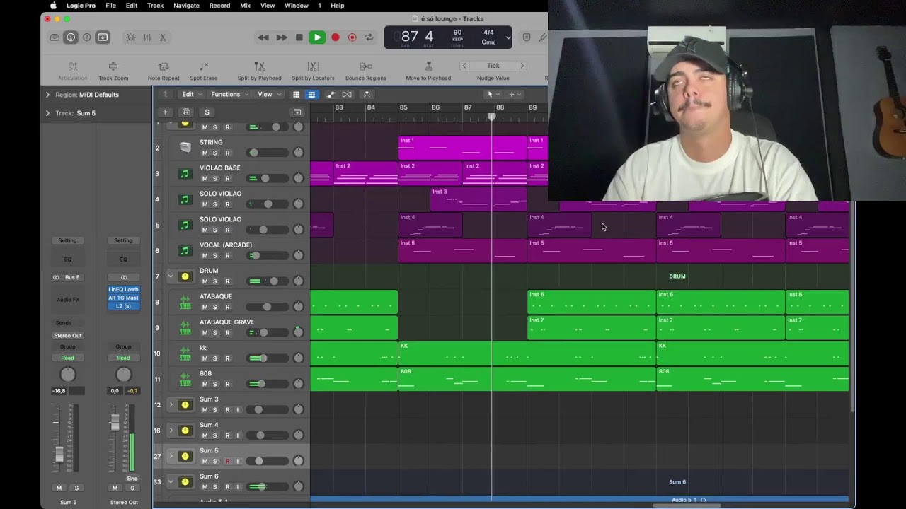 MAPEANDO E MIXANDO BEAT!