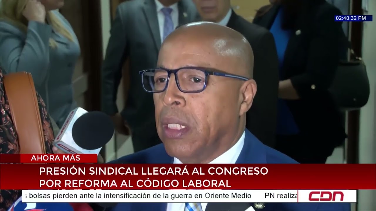 Presión sindical llegará al Congreso por reforma al Código Laboral