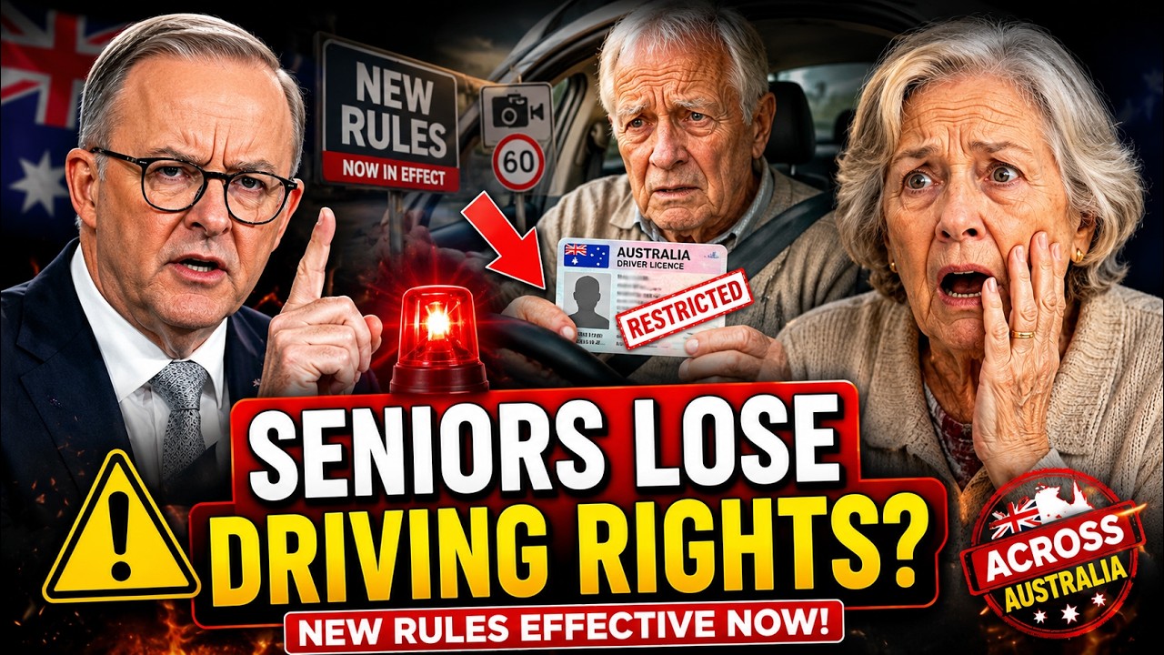 🚨 BAD NEWS For Australian Senior Drivers &mdash; New Rules Are Already In Effect Across Your State