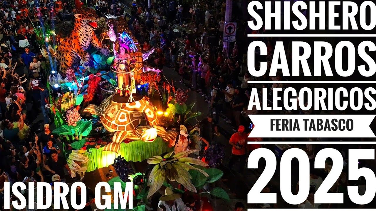 Feria Tabasco 2025 Carros Alegóricos #feriatabasco2025 #isidrogm #villahermosa #tabasco#2025 #ferias