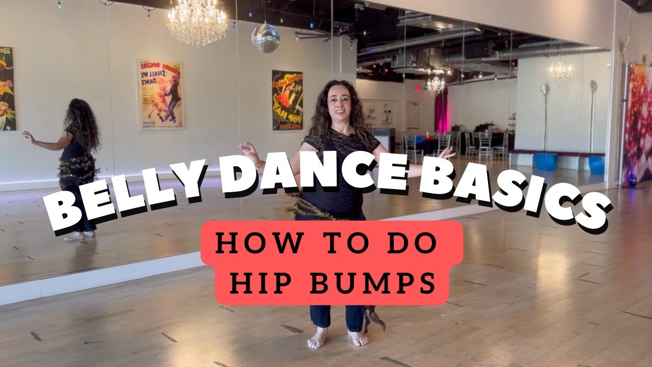 Belly Dance Basics Tutorial: How to do Hip Bumps  #bellydance #bellydancer