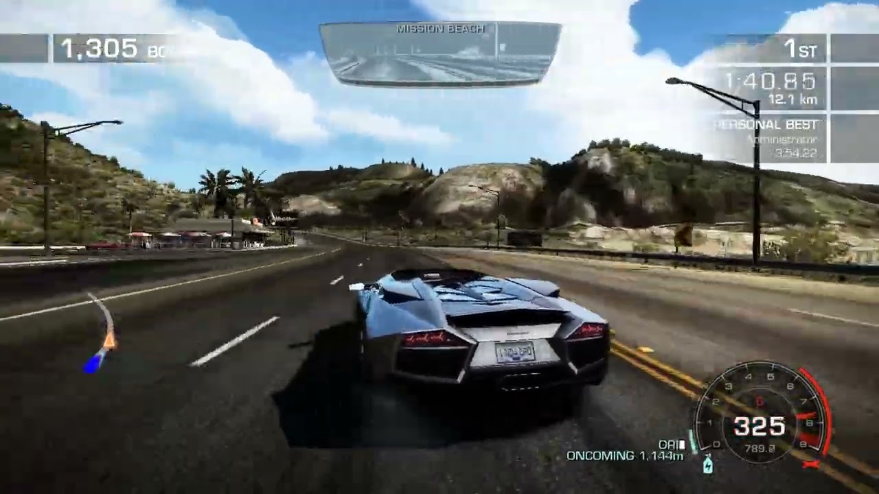 Need For Speed Hot Pursuit | Against All Odds | Lamborghini Reventón Roadster (no shortcut)