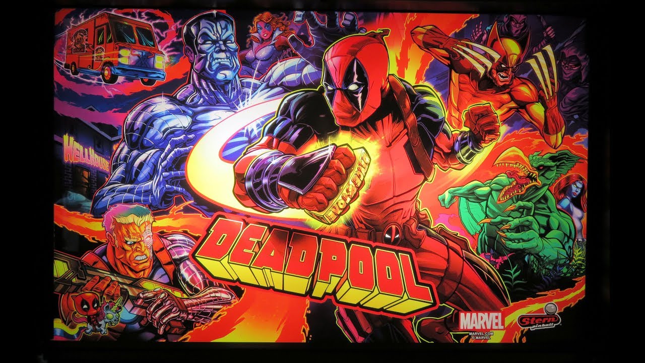 Deadpool Pro Pinball Machine -  Stern 2018, Home Use Only!!