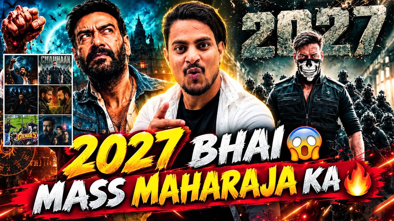 Mass Maharaja 2027 Upcoming Movies Update | Golmaal 5 Vs Mahakali Clash | Drishyam The Conclusion 