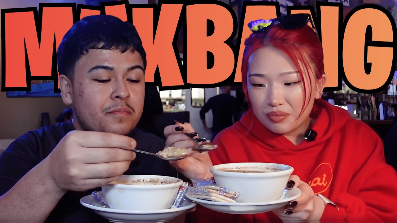 Benjy Chavez and Nina Lin | first day in Houston MUKBANG! 🤠