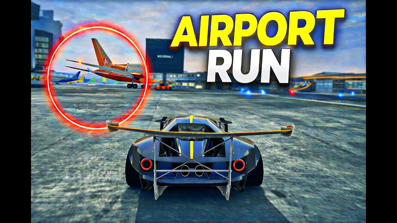 Ford GT – Cinematic Airport Drive | Extreme Car Driving Simulator | Ultra Graphics 60FPS