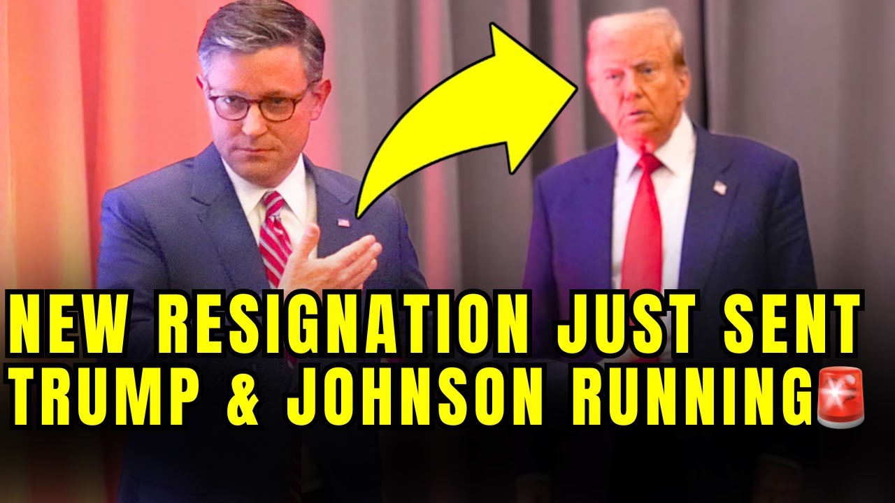 🚨Trump and Johnson FREAK OUT As ANOTHER CONGRESSMAN Just QUIT