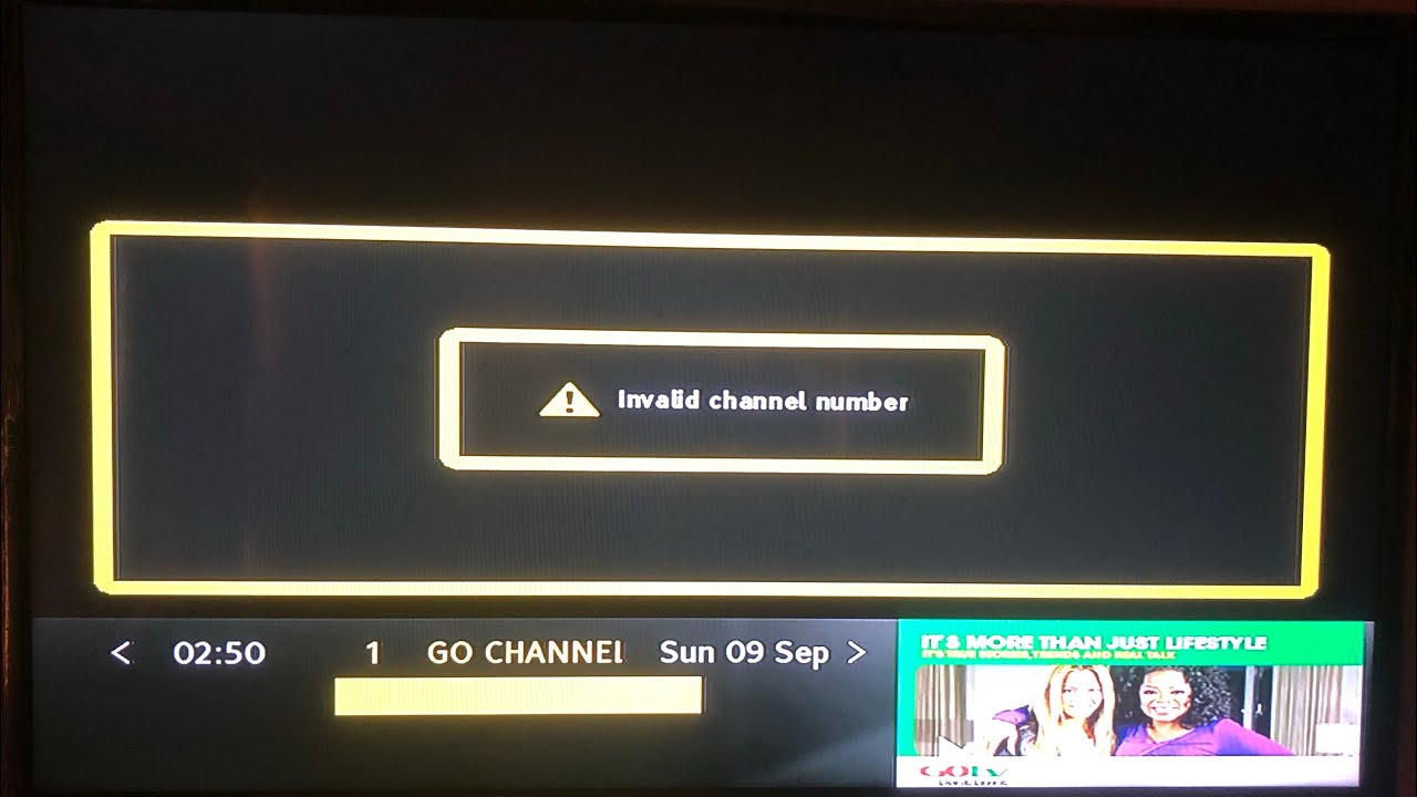 Как исправить неверный канал на Gotv
