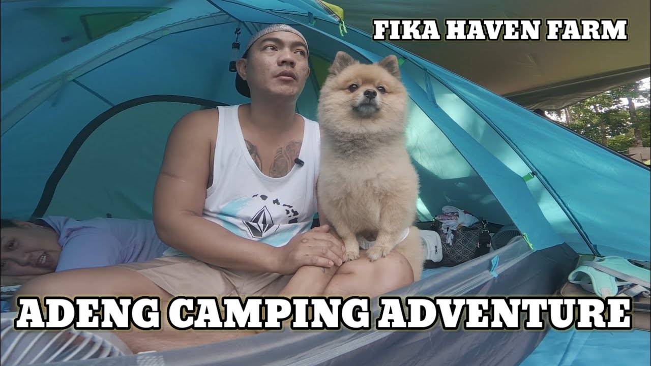 Camping at FIKA HAVEN FARM in Tanay Rizal. 