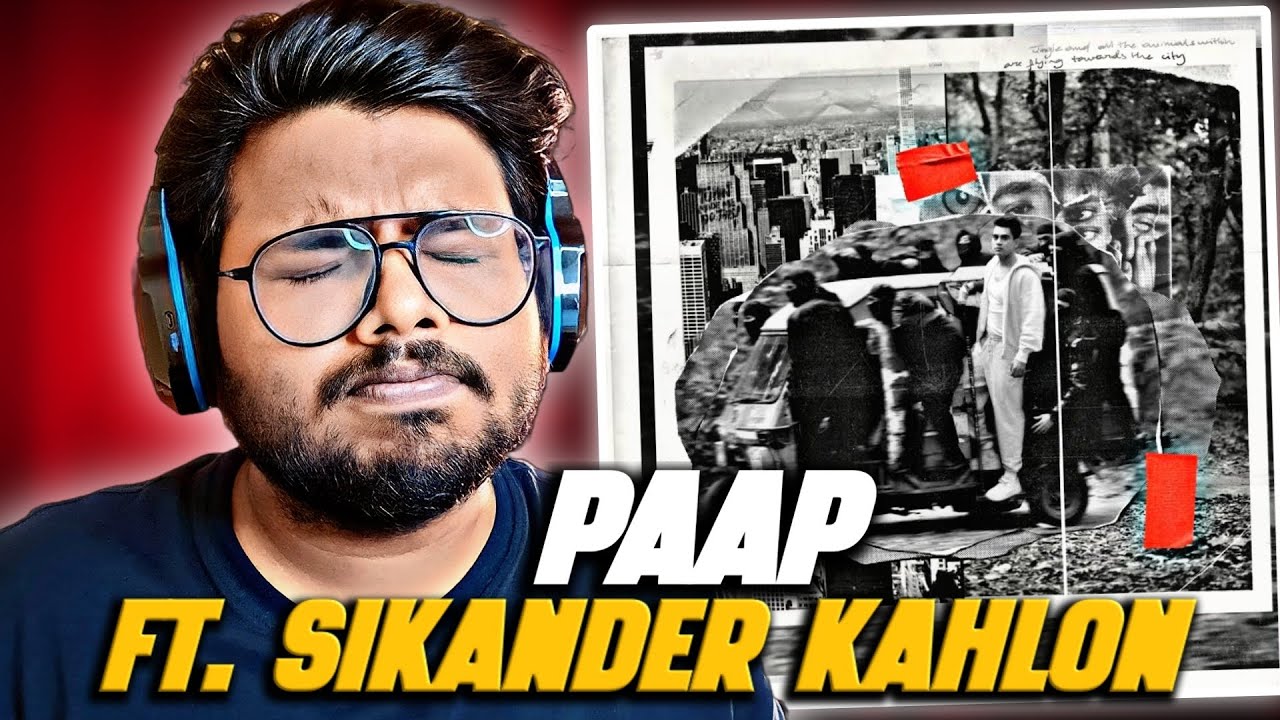 PANTHER ft. SIKANDER KAHLON - Paap REACTION | FLYING TOWARDS THE CITY