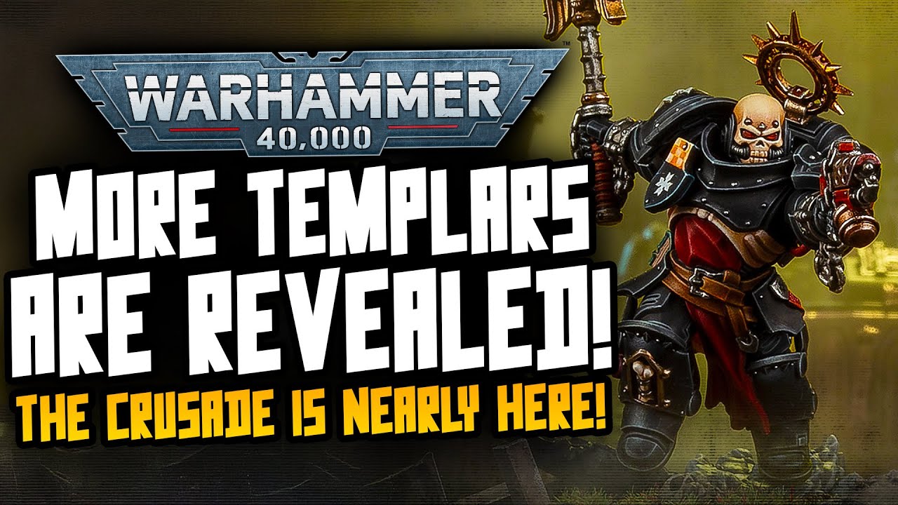 THE RUMOURS WERE TRUE! More Black Templars revealed!