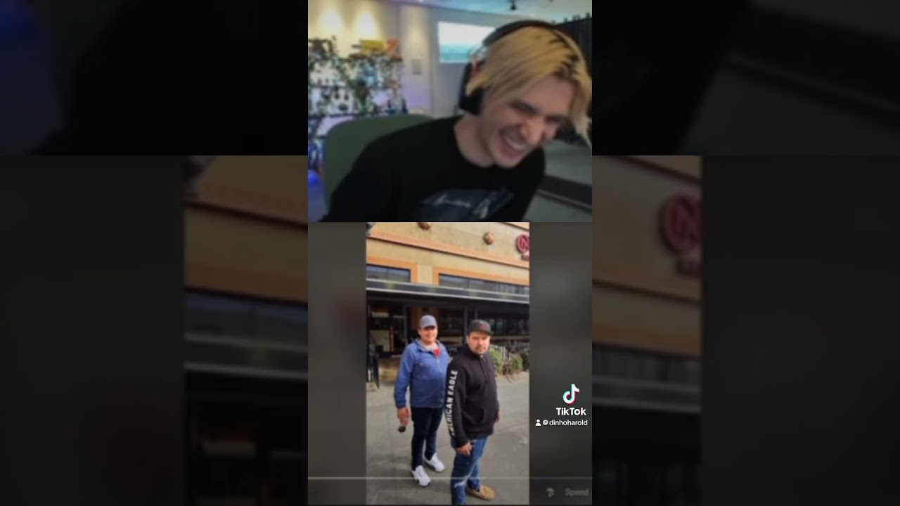 ReactQC at it agane #xqc #reaction #funny #streamer